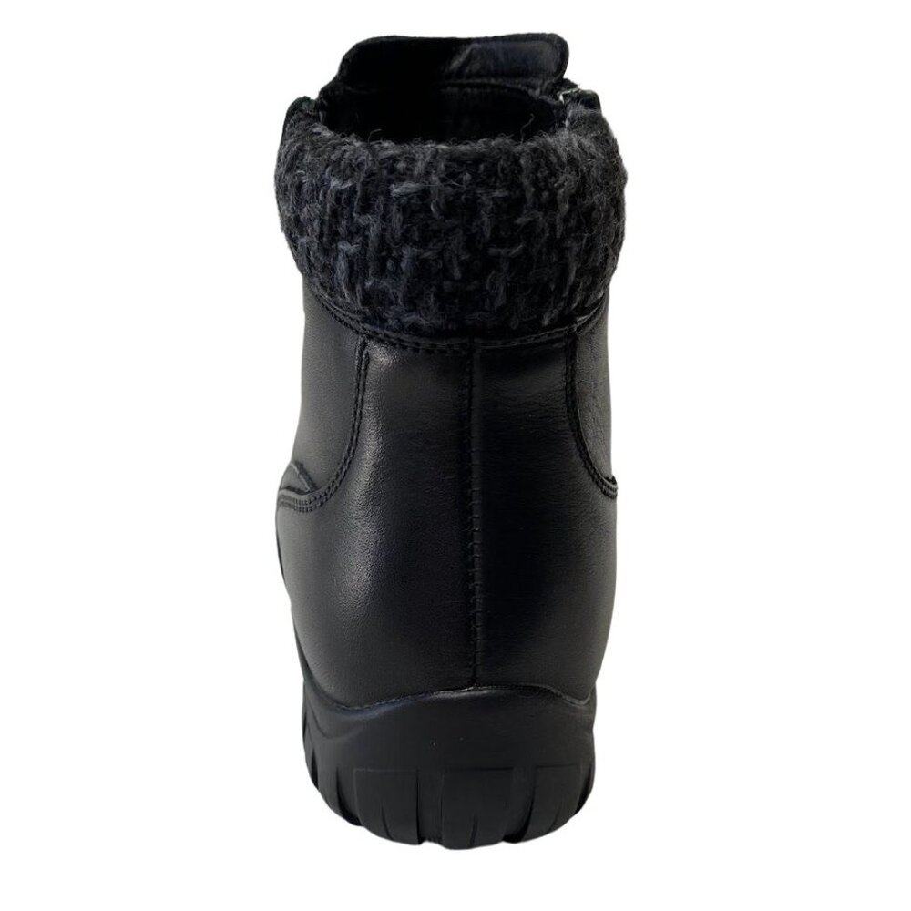 Propet Darley Ankle Booties Shoe Women's 6.5 Black Leather Cushioned Comfort - Picture 4 of 12